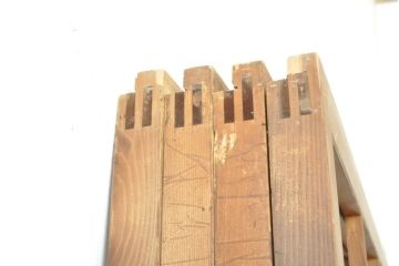 アンティーク建具　洗練された和を演出する引き戸4枚セット(建具)(R-059121)