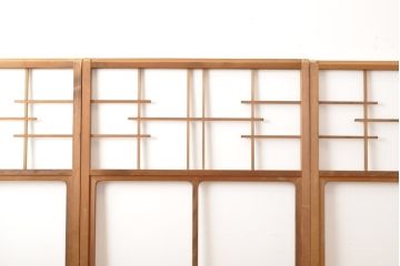 アンティーク建具　洗練された和を演出する引き戸4枚セット(建具)(R-059121)