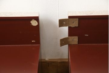 中古　螺鈿(らでん)細工　民芸家具　存在感抜群の佇まいが目を引くベッドフレーム(定価約280万円)(ベッド)(R-059137)