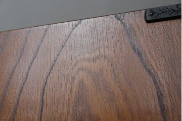 中古　美品　岩谷堂箪笥　ハッキリとした木目が目を引く縦型チェスト(和タンス、衣装箪笥、引き出し)(R-059165)