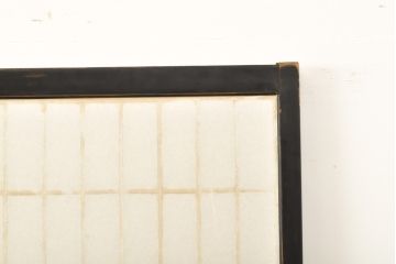 アンティーク建具　腰板欅(ケヤキ)材　凛とした佇まいが気品溢れる障子戸4枚セット(引き戸、建具)(R-059167)