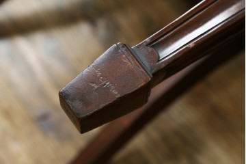 中古　美品　アメリカ　トラディショナルセンチュリー　品のある佇まいが美しいダイニングチェア2脚セット　2脚定価 約60万円　(R-059182)