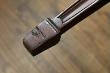 中古　美品　アメリカ　トラディショナルセンチュリー　品のある佇まいが美しいダイニングチェア2脚セット　2脚定価 約60万円　(R-059182)