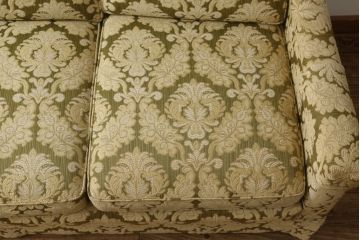 中古　DREXEL HERITAGE(ドレクセルヘリテイジ)　ホテルのようなラグジュアリーな空間演出が叶う3シートクッションソファ(定価約100万円)(アームソファ、3Pソファ、三人掛け、3人掛け)(R-059185)