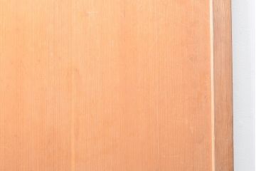 アンティーク建具　杉材　美しい柾目が目を引く板戸1枚(帯戸、引き戸、建具)(R-059210)