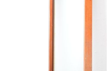 アンティーク建具　昭和初期　大正ロマンの雰囲気香るガラス扉1枚(ドア、木製ドア、建具)(R-059212)