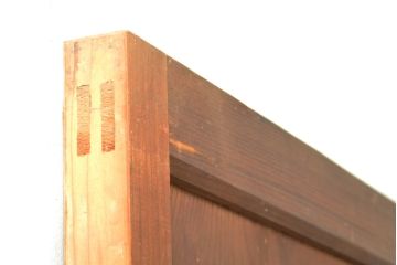 アンティーク建具　大正ロマンな雰囲気を盛り上げる木製扉(ドア、建具)(R-059222)