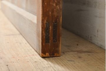 アンティーク建具　大正ロマンな雰囲気を盛り上げる木製扉(ドア、建具)(R-059222)