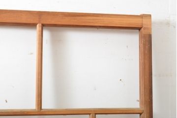 アンティーク建具　大正ロマン　ノスタルジックな雰囲気を醸し出すガラス戸1枚(引き戸、建具)(R-059227)