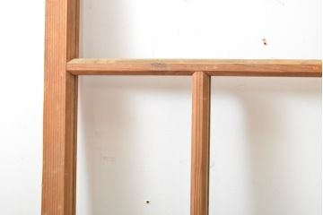アンティーク建具　大正ロマン　ノスタルジックな雰囲気を醸し出すガラス戸1枚(引き戸、建具)(R-059227)