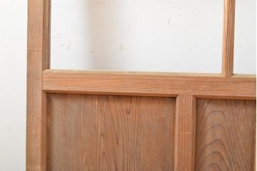 アンティーク建具　大正ロマン　ノスタルジックな雰囲気を醸し出すガラス戸1枚(引き戸、建具)(R-059227)
