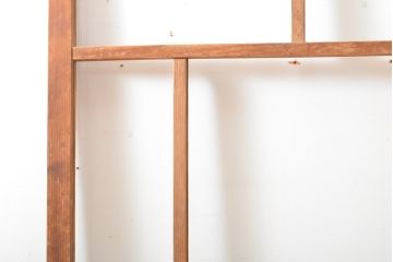 アンティーク建具　大正ロマン　ノスタルジックな雰囲気を醸し出すガラス戸1枚(引き戸、建具)(R-059227)
