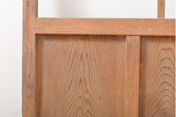 アンティーク建具　大正ロマン　ノスタルジックな雰囲気を醸し出すガラス戸1枚(引き戸、建具)(R-059227)