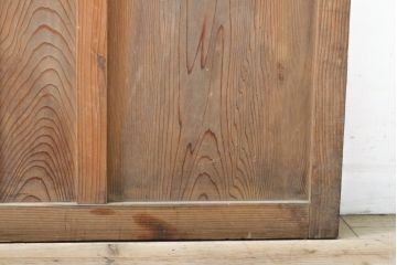 アンティーク建具　大正ロマン　ノスタルジックな雰囲気を醸し出すガラス戸1枚(引き戸、建具)(R-059227)