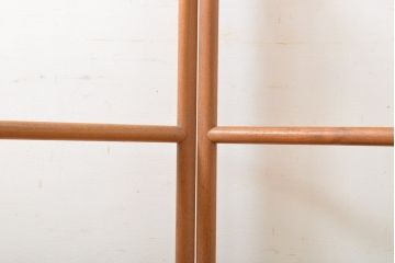 和製アンティーク　桑材　シンプルなデザインで馴染みやすい衣桁(衣装掛け、着物掛け、ハンガーラック)(R-059231)