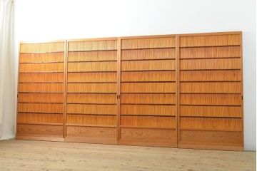アンティーク建具　民芸家具　情緒豊かな佇まいが魅力の御簾戸4枚セット(建具、簾戸、簀戸、葭戸、夏障子、すど、葦戸)(R-059232)