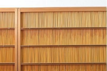 アンティーク建具　民芸家具　情緒豊かな佇まいが魅力の御簾戸4枚セット(建具、簾戸、簀戸、葭戸、夏障子、すど、葦戸)(R-059232)