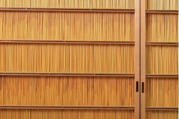アンティーク建具　民芸家具　情緒豊かな佇まいが魅力の御簾戸4枚セット(建具、簾戸、簀戸、葭戸、夏障子、すど、葦戸)(R-059232)