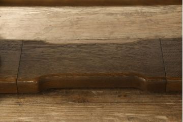 中古　美品　飛騨産業　キツツキ　PROVINCIAL(プロヴィンシャル・プロビンシャル)シリーズ　丸みのあるデザインがかわいらしいセンターテーブル(定価約28万円)(ローテーブル、リビングテーブル)(R-059235)