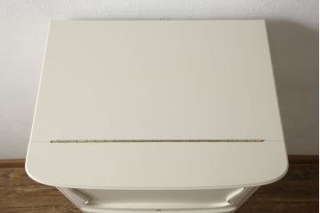 中古　超美品　松永工房　カンティーニュシリーズ　優雅な雰囲気を醸し出す縦型ジュエリーチェスト(定価約23万円)(小物収納、引き出し)(R-059258)