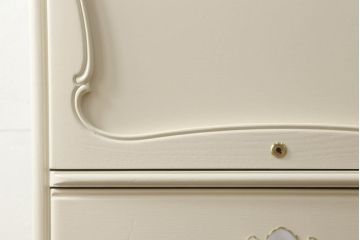 中古　超美品　松永工房　カンティーニュシリーズ　優雅な雰囲気を醸し出す縦型ジュエリーチェスト(定価約23万円)(小物収納、引き出し)(R-059258)