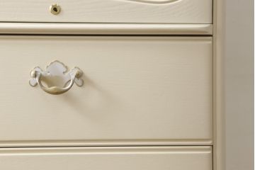 中古　超美品　松永工房　カンティーニュシリーズ　優雅な雰囲気を醸し出す縦型ジュエリーチェスト(定価約23万円)(小物収納、引き出し)(R-059258)