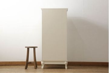 中古　超美品　松永工房　カンティーニュシリーズ　優雅な雰囲気を醸し出す縦型ジュエリーチェスト(定価約23万円)(小物収納、引き出し)(R-059258)
