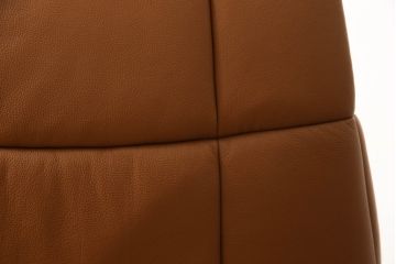 中古　美品　デセデ(de Sede)　フーゴ・デ・ロイターデザイン　DS-166　ゆったりとしたくつろぎの時間を演出する総本革張りの1人掛けリクライニングソファ&オットマンセット(レザー、スツール、1P)(定価約120万円)(R-059263)