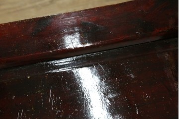 ヴィンテージ家具　超激レア!!　中国美術　皇帝・王座デザイン　黄金に輝く龍の彫刻が高貴なチェア　(R-059286)