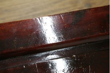 ヴィンテージ家具　超激レア!!　中国美術　皇帝・王座デザイン　黄金に輝く龍の彫刻が高貴なチェア　(R-059286)
