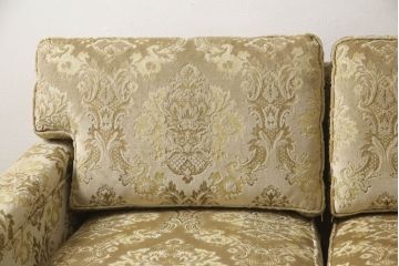 中古　美品　DREXEL HERITAGE(ドレクセルヘリテイジ)　クッション付き　上品な空間を演出する3人掛けソファ(三人掛けソファ、3P)(R-059320)