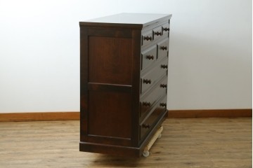 中古　美品　北海道民芸家具　上品な佇まいが魅力的なチェスト　(R-059336)