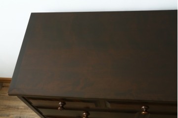 中古　美品　北海道民芸家具　上品な佇まいが魅力的なチェスト　(R-059336)