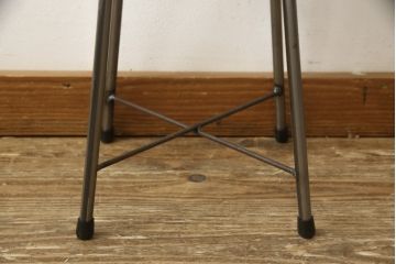 ラフジュ工房オリジナル　シンプルで馴染みやすいスツール(椅子、イス、板座チェア)(R-059346)