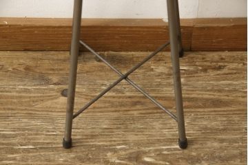 ラフジュ工房オリジナル　シンプルで馴染みやすいスツール(椅子、イス、板座チェア)(R-059348)