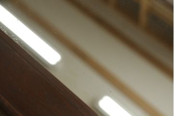 和製アンティーク　ノベルティ　昭和レトロな雰囲気ただようミラー(鏡)(R-059352)