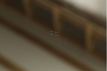 和製アンティーク　ノベルティ　昭和レトロな雰囲気ただようミラー(鏡)(R-059352)