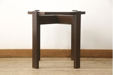 中古　美品　星野民芸家具(星野民藝)　大人の落ち着きある空間づくりにおすすめなセンターテーブル(コーヒーテーブル、オケージョナルテーブル、サイドテーブル)(R-059372)