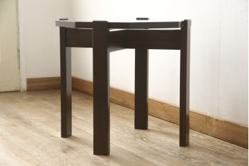 中古　美品　星野民芸家具(星野民藝)　大人の落ち着きある空間づくりにおすすめなセンターテーブル(コーヒーテーブル、オケージョナルテーブル、サイドテーブル)(R-059372)
