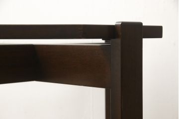 中古　美品　星野民芸家具(星野民藝)　大人の落ち着きある空間づくりにおすすめなセンターテーブル(コーヒーテーブル、オケージョナルテーブル、サイドテーブル)(R-059372)