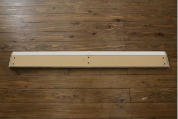 中古　美品　IDC大塚家具オリジナル　「ジオR」　合皮　モダンでシャープなデザインが格好良いダブルベッドフレーム(定価約167000円)(ベッド)(R-059379)