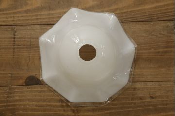 ヴィンテージ照明　イギリスビンテージ　上品なフリルシェードのペンダントライト(ランプシェード、天井照明、吊り下げ照明)(R-059393)