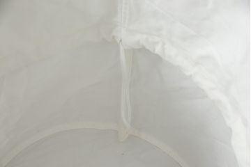 中古　美品　Cassinaixc.(カッシーナイクスシー)取り扱い　Korbo (コルボ)　Classic65　65L(リットル)ランドリーバック付きワイヤーバスケット(ランドリーバスケット、収納、プランター、かご)(定価約4万8千円)(R-059418)