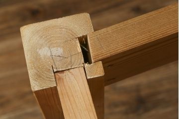中古　希少!　杢目の素晴らしい欅(ケヤキ)一枚板ダイニングテーブル(食卓、4人掛け)(R-059434)