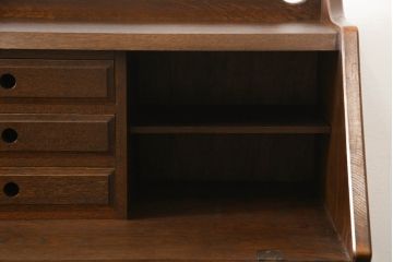 中古　三越　Brugge(ブルージュ)　カントリーテイストのお部屋づくりにオススメのライティングビューロー(簿記机、ワークデスク、在宅ワーク用、在宅用)(R-059456)