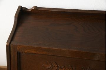 中古　三越　Brugge(ブルージュ)　カントリーテイストのお部屋づくりにオススメのライティングビューロー(簿記机、ワークデスク、在宅ワーク用、在宅用)(R-059456)