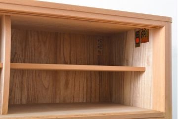 中古　紀州箪笥　伝統工芸士 中田静夫　温かみのある木色が魅力的な総桐箪笥(定価約200万円)(胴丸、和タンス、桐たんす、収納箪笥、衣装タンス)(R-059477)