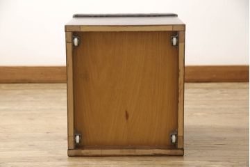 中古　美品　神居民芸家具　クラシカルな佇まいが魅力的なライティングビューロー&スツールセット(机、ワークデスク、在宅用、在宅ワーク用、チェア)(R-059496)