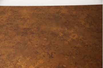中古　美品　イタリア　Mobile Classico(モバイル・クラシコ)　ロココ調　天板のさりげない象嵌が上品なダイニングテーブル(6人掛け、オーバルテーブル)(R-059499)