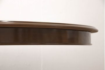 中古　美品　イタリア　Mobile Classico(モバイル・クラシコ)　ロココ調　天板のさりげない象嵌が上品なダイニングテーブル(6人掛け、オーバルテーブル)(R-059499)